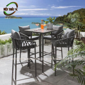 Bàn Ghế Quầy Bar GB008