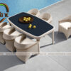 Bàn ghế ăn ngoài trời NT018