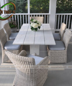 Bàn ghế ăn ngoài trời NT014