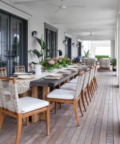 Bàn ghế ăn ngoài trời NT012