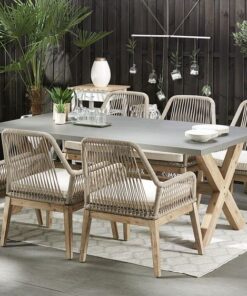 Bàn ghế ăn ngoài trời NT009