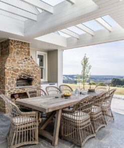 Bàn ghế ăn ngoài trời NT007