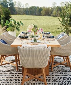 Bàn ghế ăn ngoài trời NT004