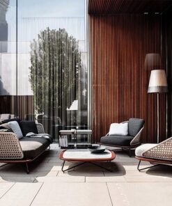 Bàn Ghế Sofa Mây Nhựa MN002