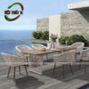 Bàn ghế ăn ngoài trời NT002